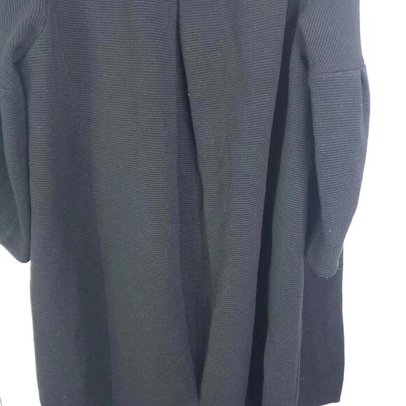 Ann Taylor Jacket Womens M Ribbed Half Sleeve Collarless Open Front Career - Picture 10 of 10